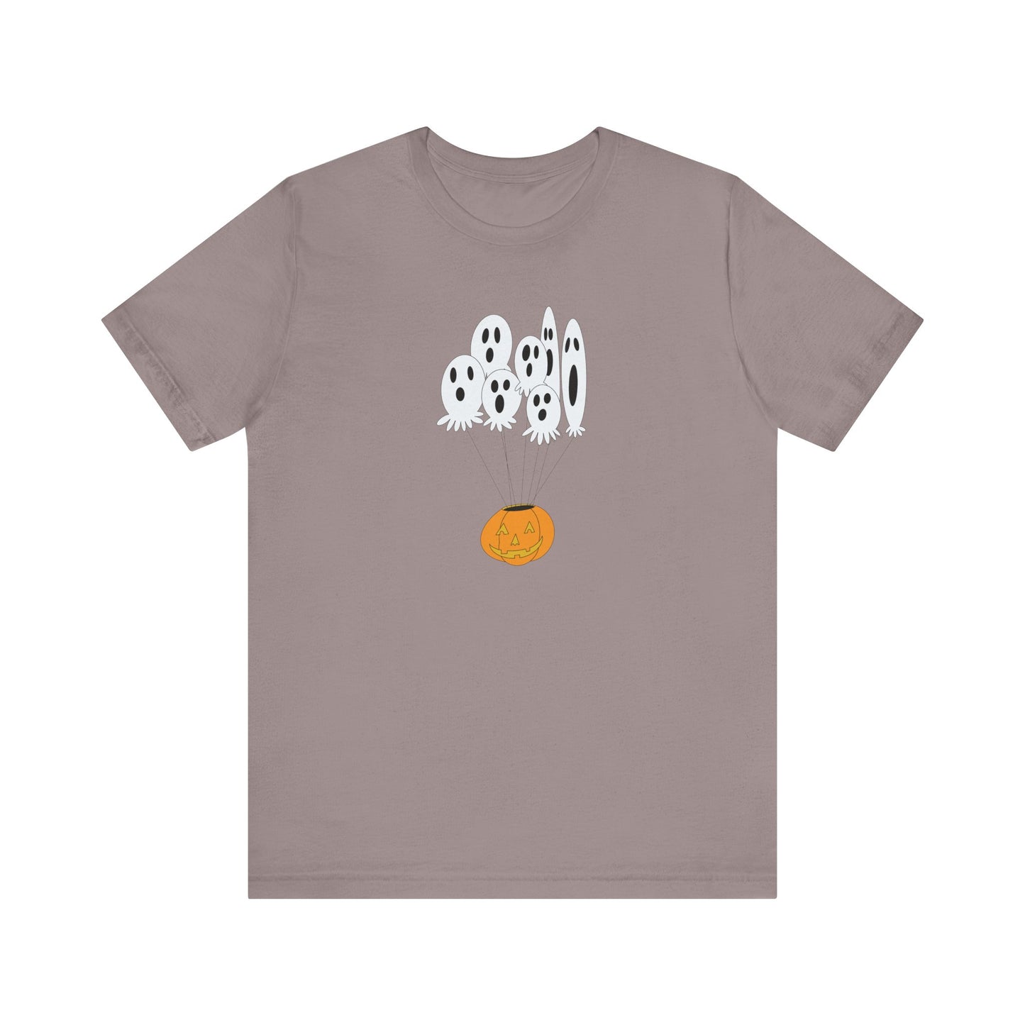 Halloween Ghost Boo-quet Jack O Lantern Graphic Unisex Tee