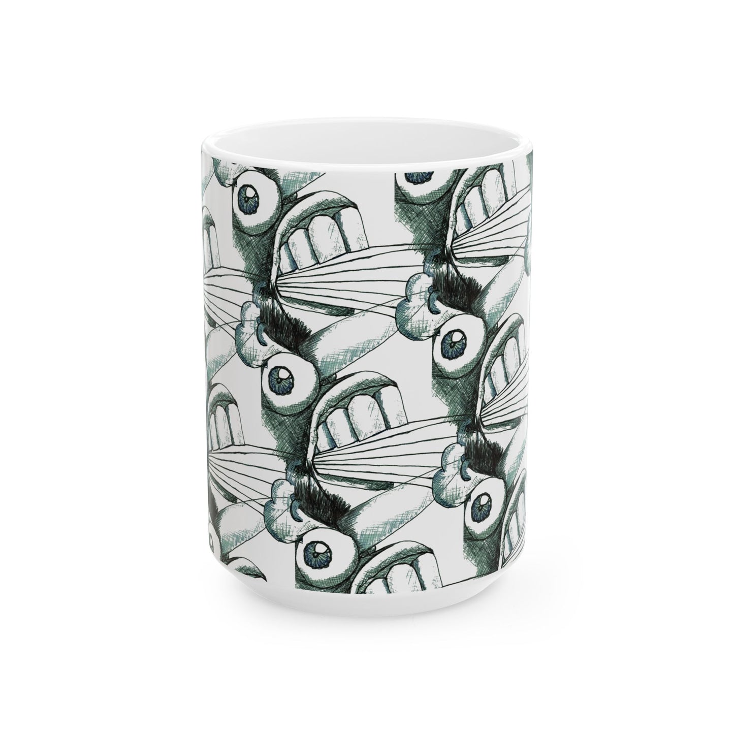 Unicorn Barf Mug Ceramic Cup Mystical Drinkware