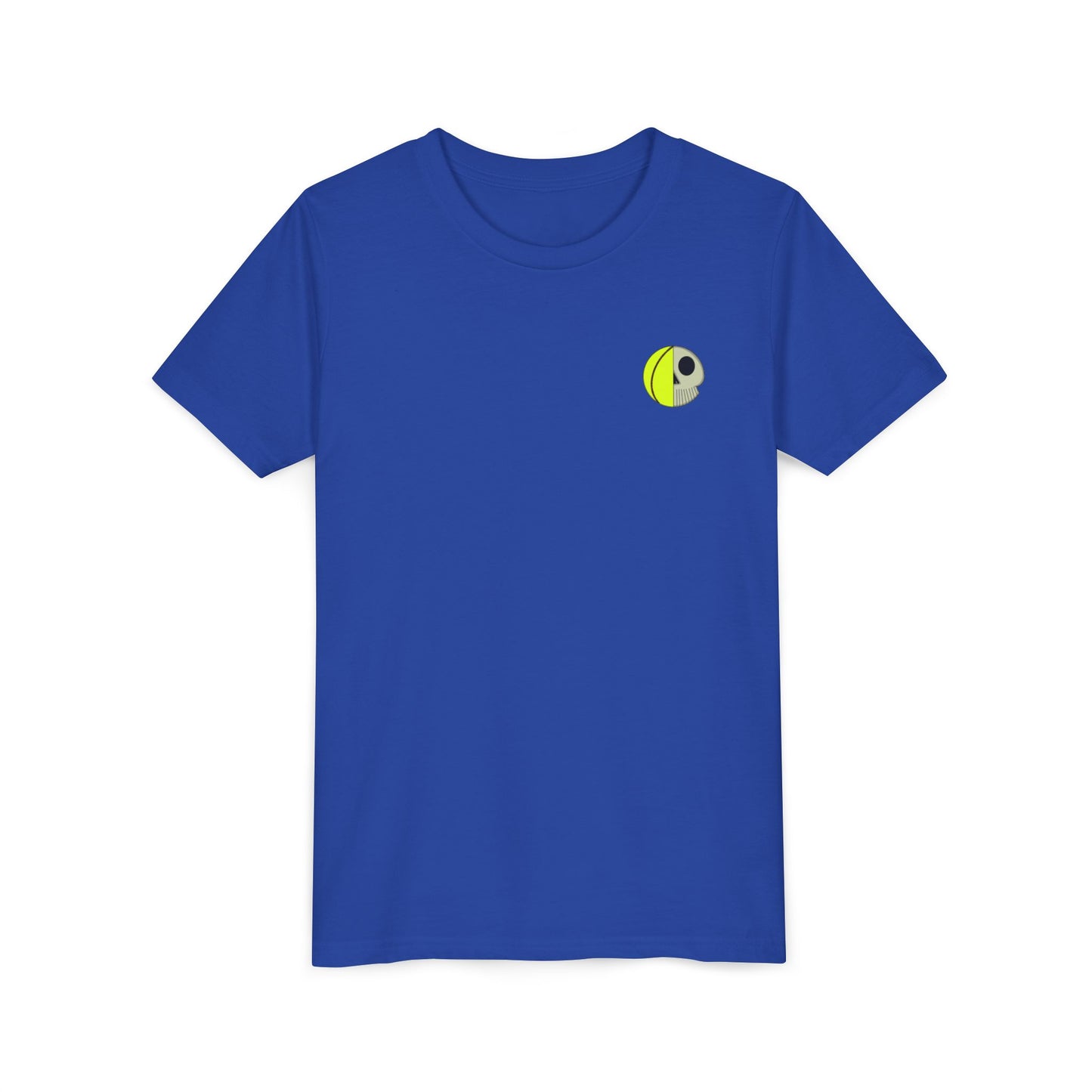 Beekman Softball Skull Youth Tee - Back Design