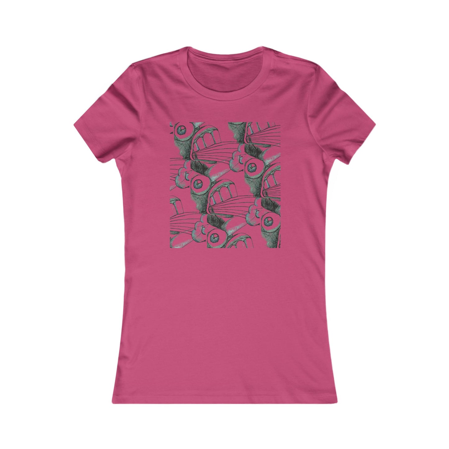 Unicorn Barf Womens Graphic Tee