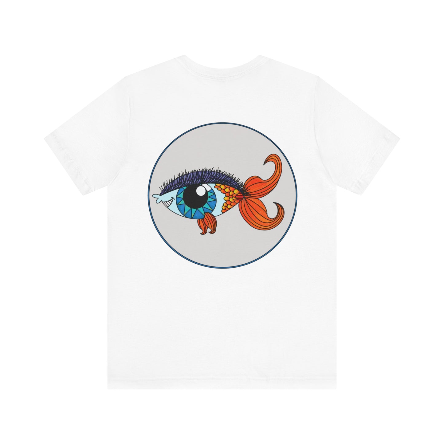 Eyeball Fish T-Shirt Unisex Jersey Short Sleeve Tee