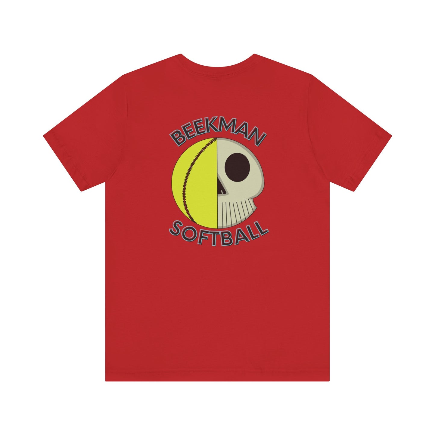 Beekman Softball Skull Tee