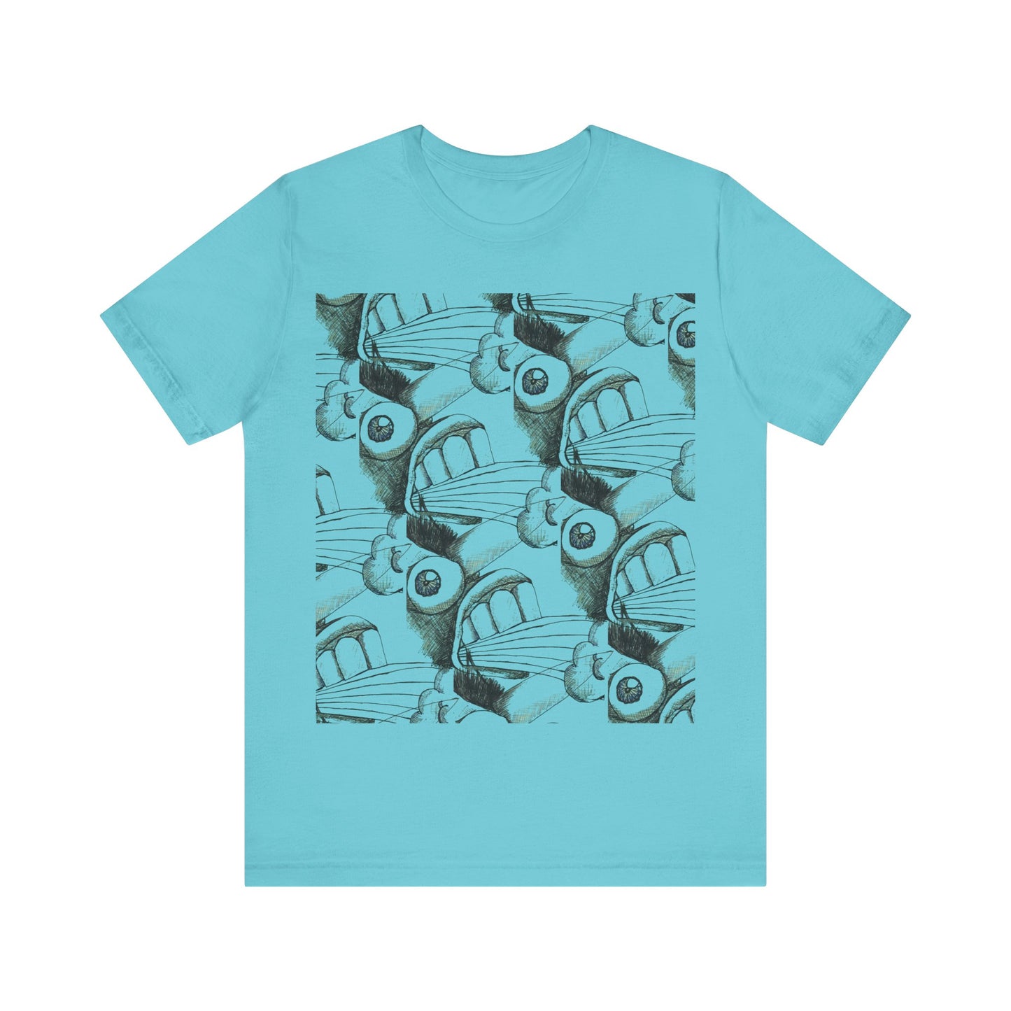 Unicorn Barf Unisex Jersey Short Sleeve Tee