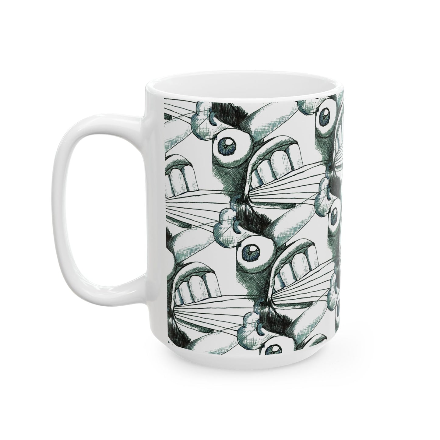 Unicorn Barf Mug Ceramic Cup Mystical Drinkware