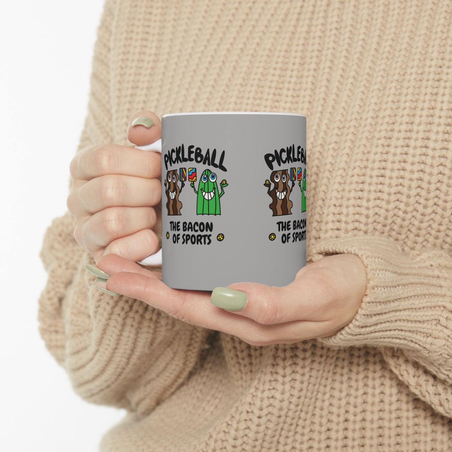 Pickleball the Bacon of Sports Mug Drinkware