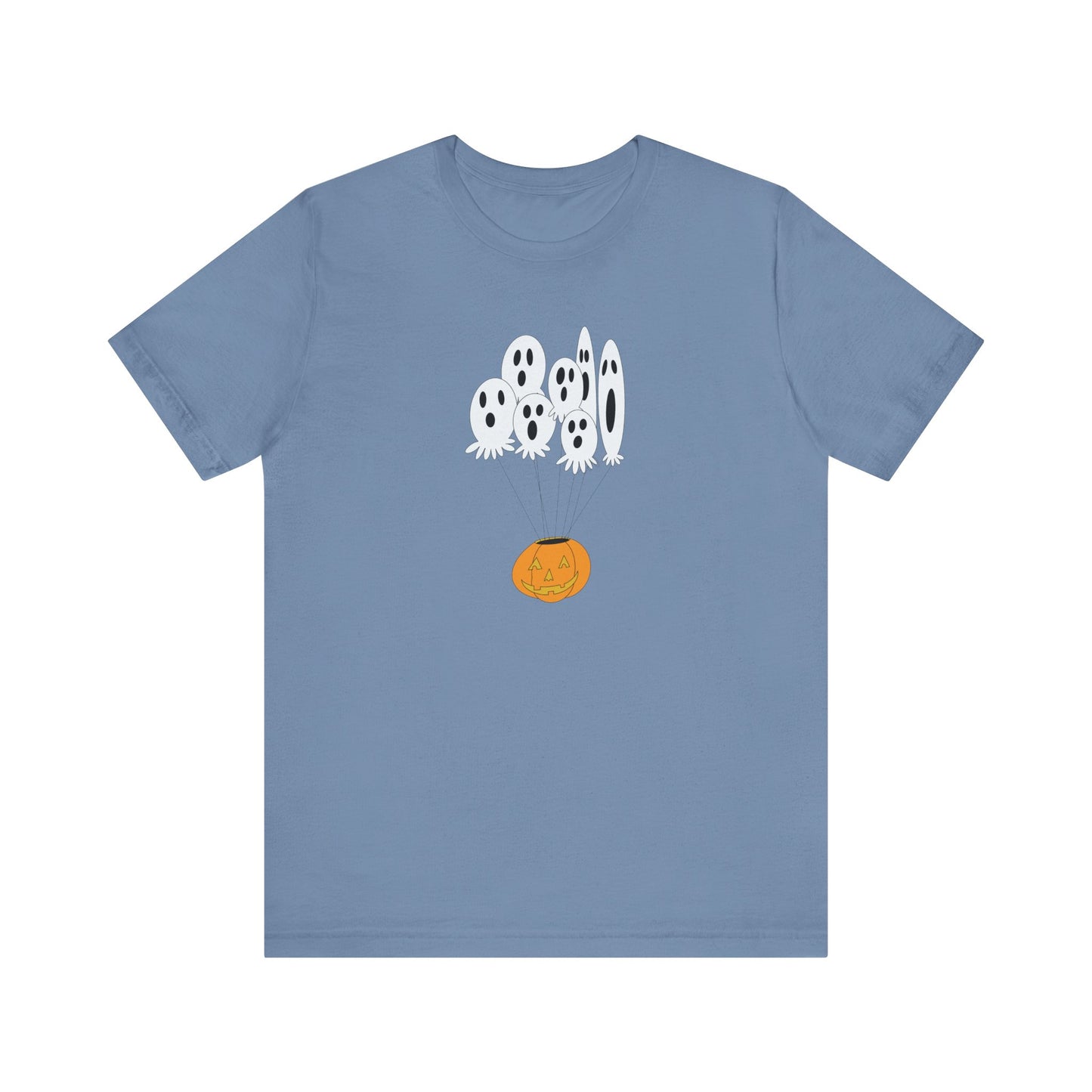 Halloween Ghost Boo-quet Jack O Lantern Graphic Unisex Tee