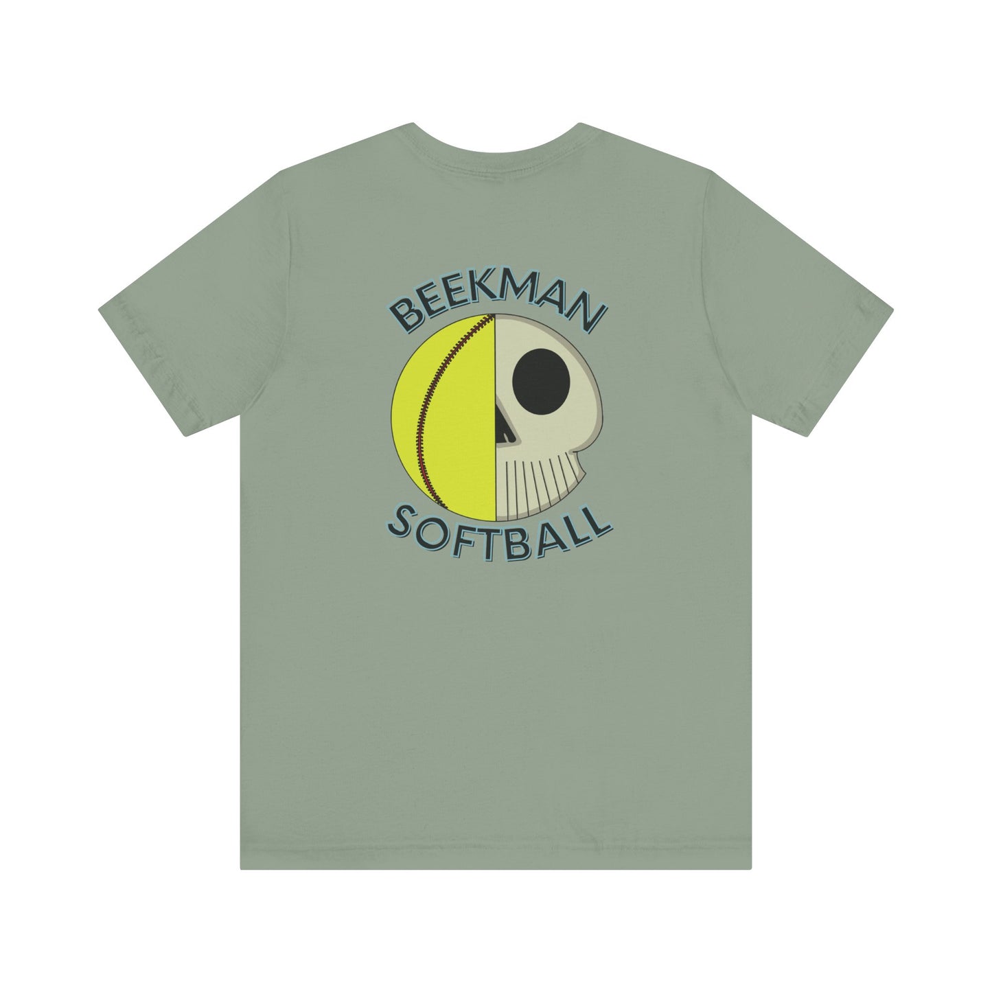Beekman Softball Skull Tee