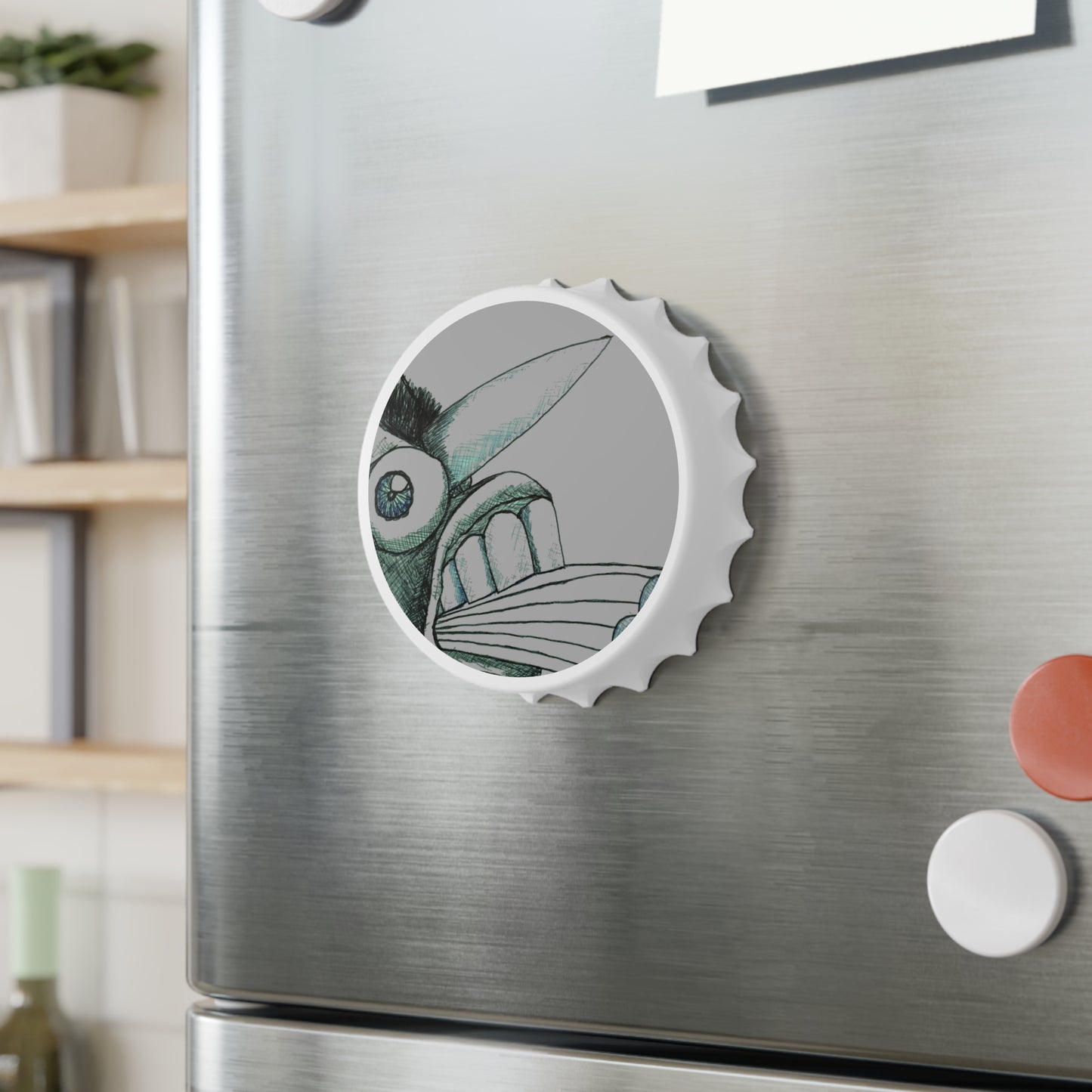 Unicorn Rainbow Barf Bottle Opener