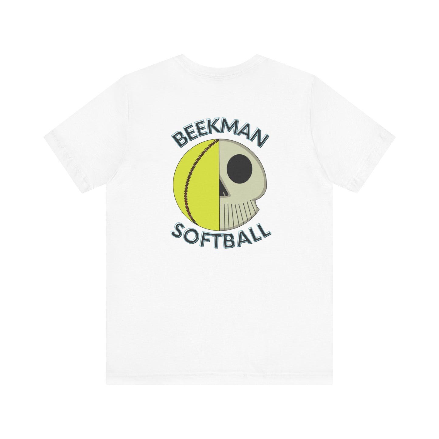 Beekman Softball Skull Tee