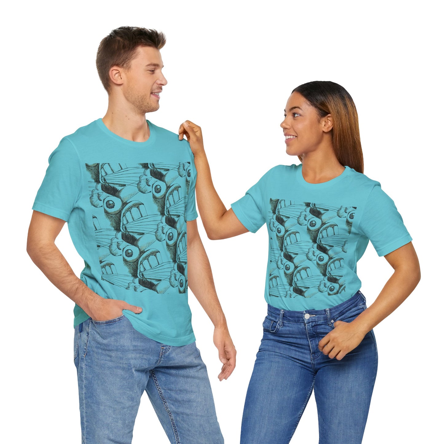 Unicorn Barf Unisex Jersey Short Sleeve Tee