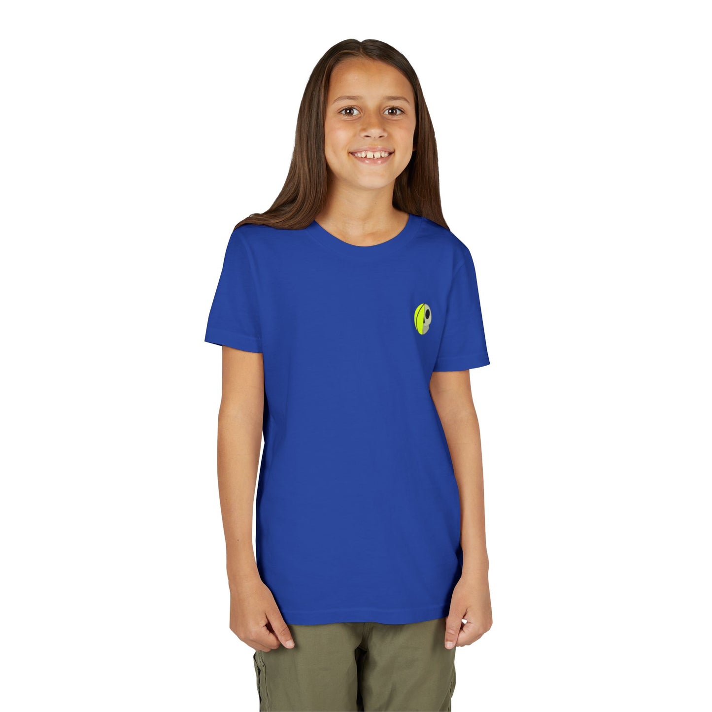 Beekman Softball Skull Youth Tee - Back Design