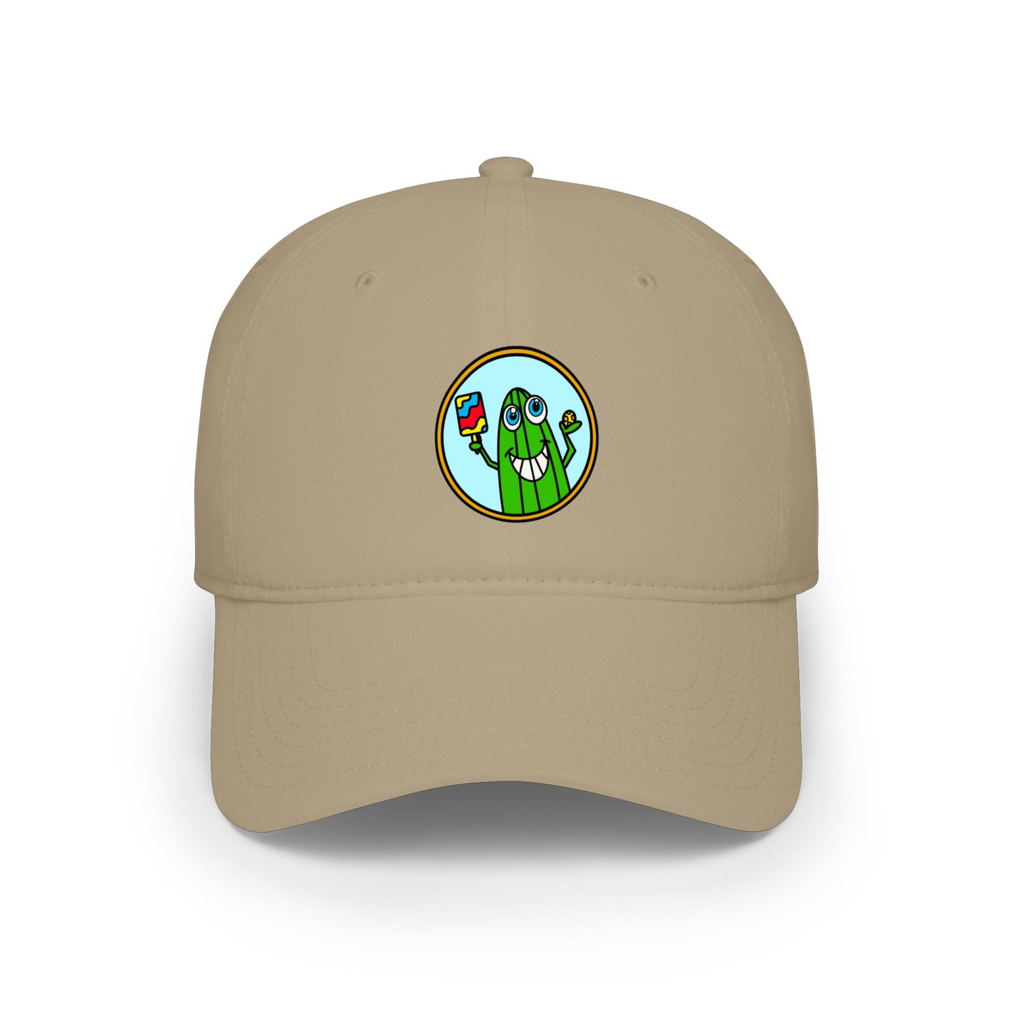 Pickleball Pickle Guy Low Profile Baseball Cap