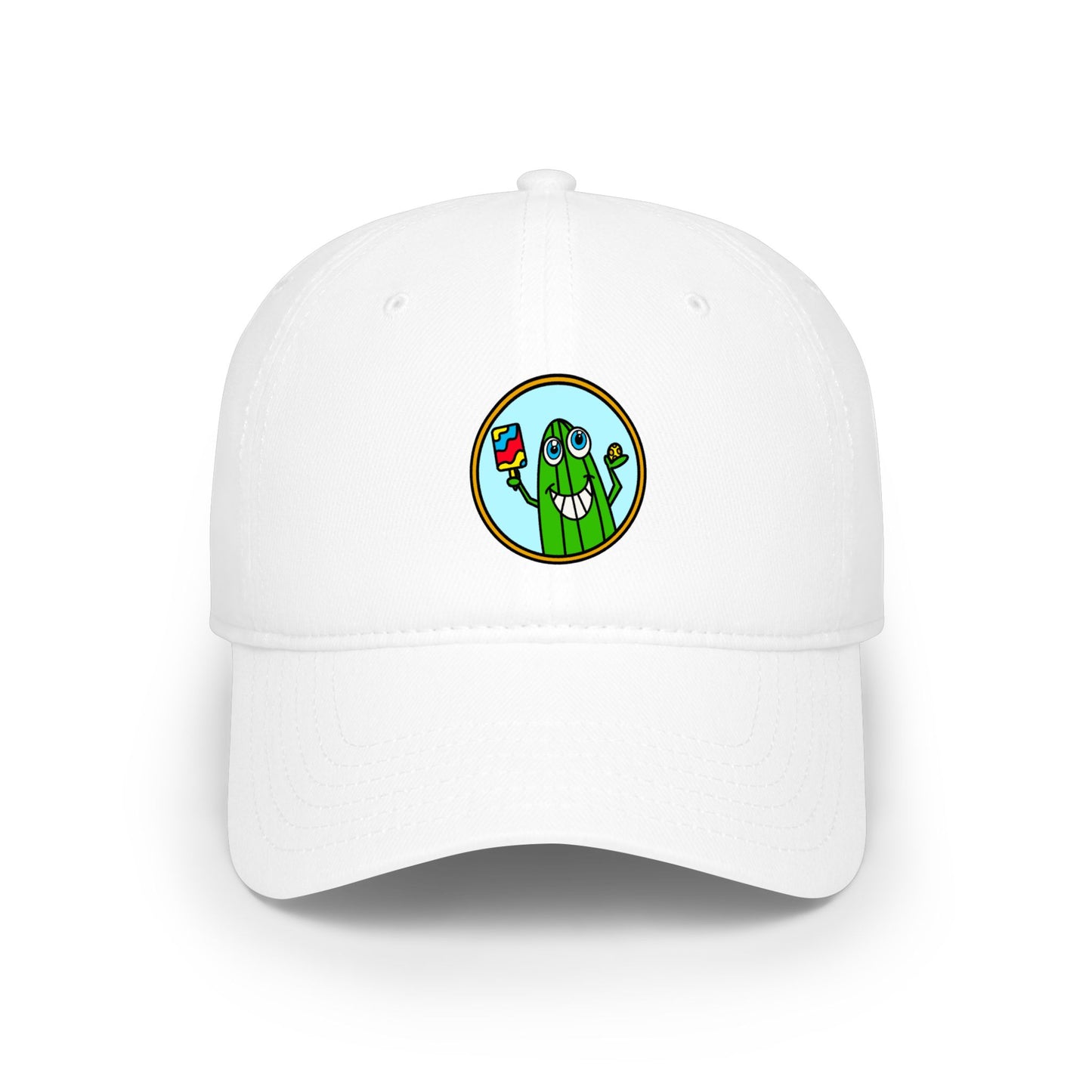 Pickleball Pickle Guy Low Profile Baseball Cap