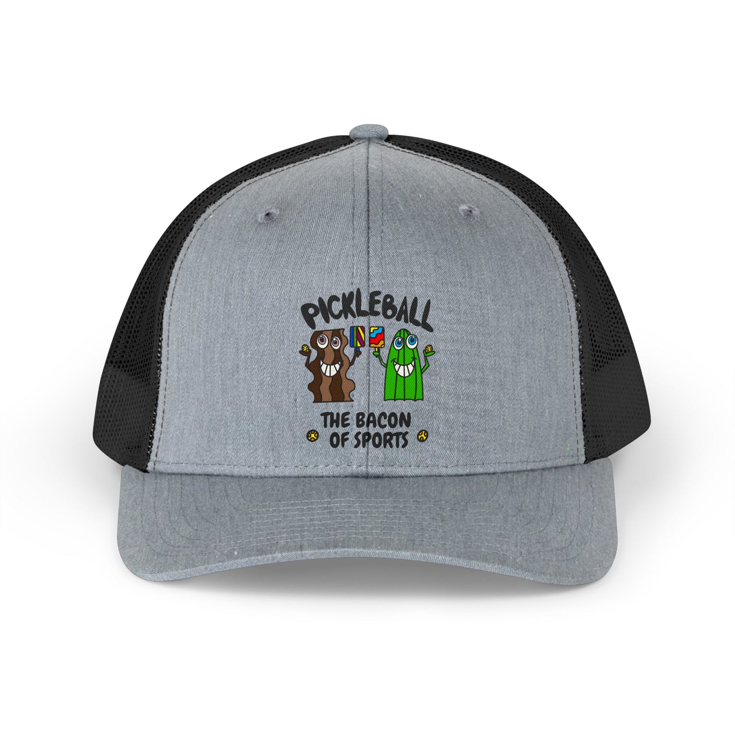 Pickleball The Bacon Of Sports Trucker Retro Hat
