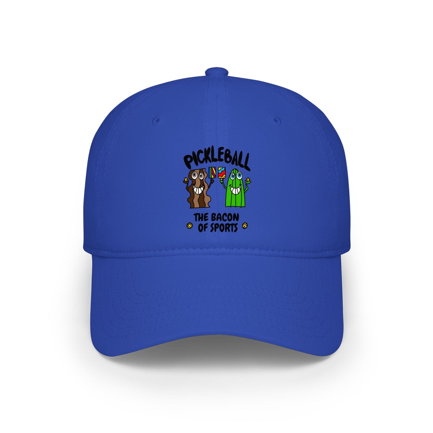 Pickleball The Bacon Of Sports Low Profile Baseball Cap