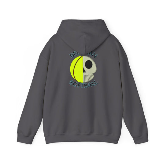 Beekman Softball Adult Unisex Hoodie  - Back Design