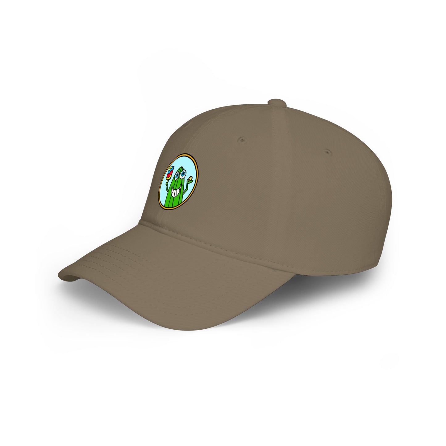 Pickleball Pickle Guy Low Profile Baseball Cap