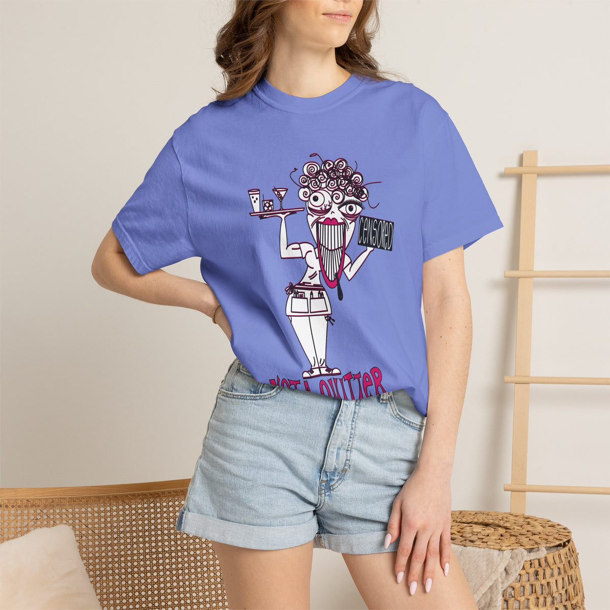 Not A Quitter Graphic Tee (Comfort Colors 1717)