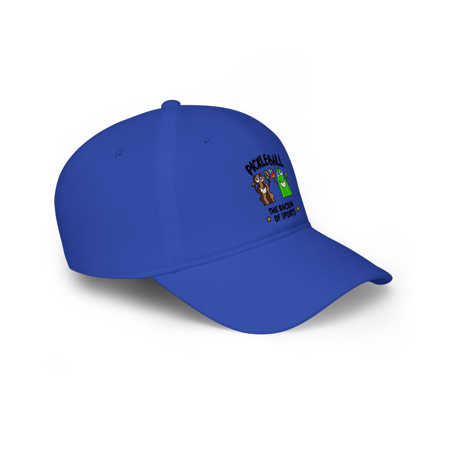 Pickleball The Bacon Of Sports Low Profile Baseball Cap