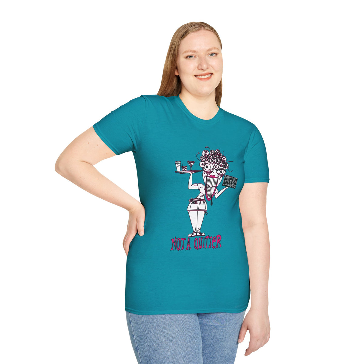 Not A Quitter Graphic Tee (Gildan Softstyle)