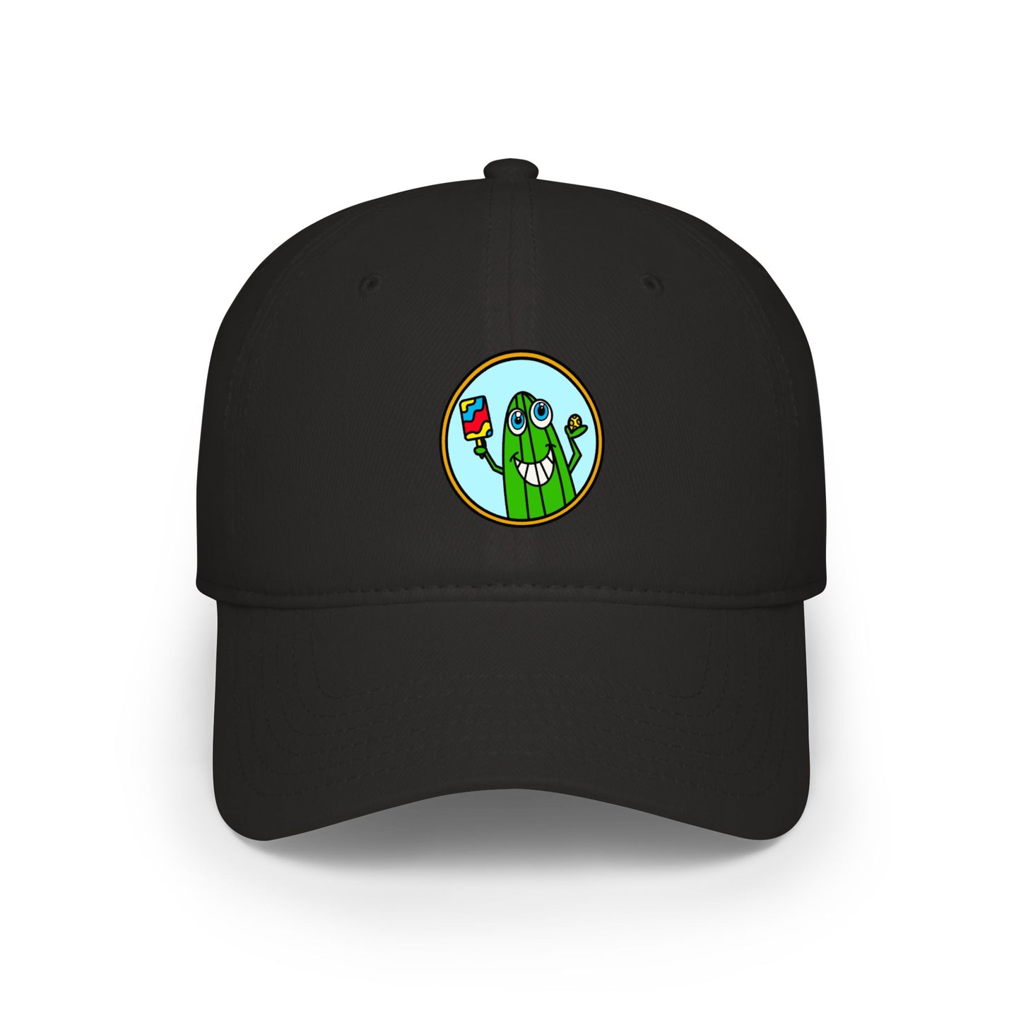 Pickleball Pickle Guy Low Profile Baseball Cap