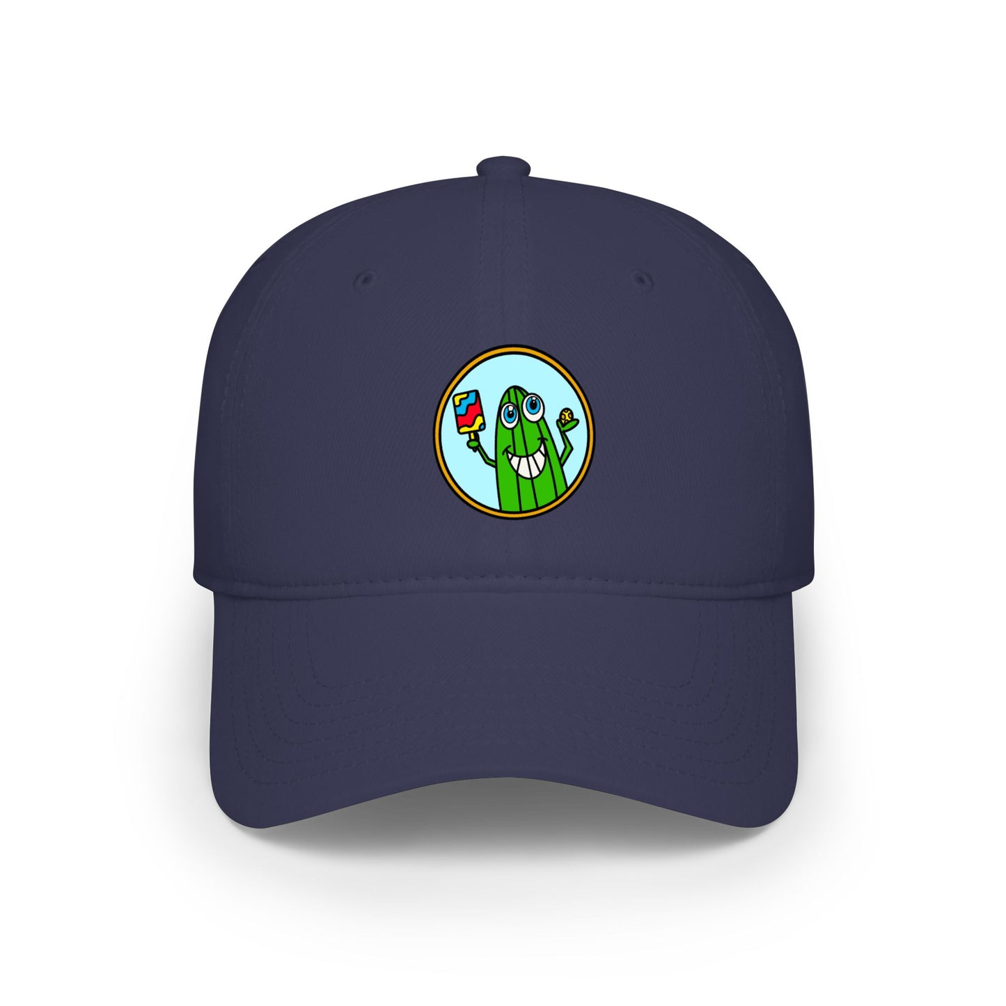 Pickleball Pickle Guy Low Profile Baseball Cap