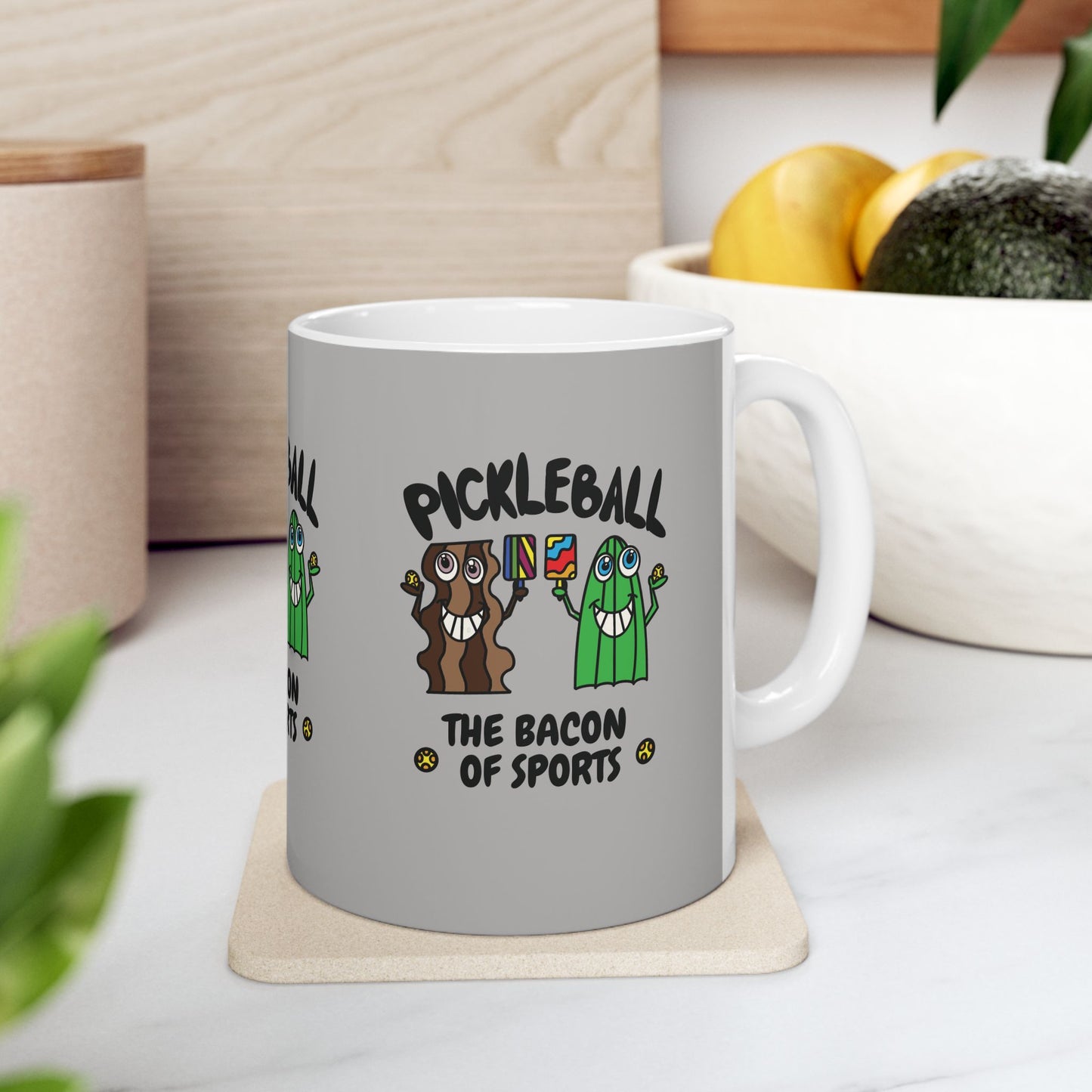 Pickleball the Bacon of Sports Mug Drinkware