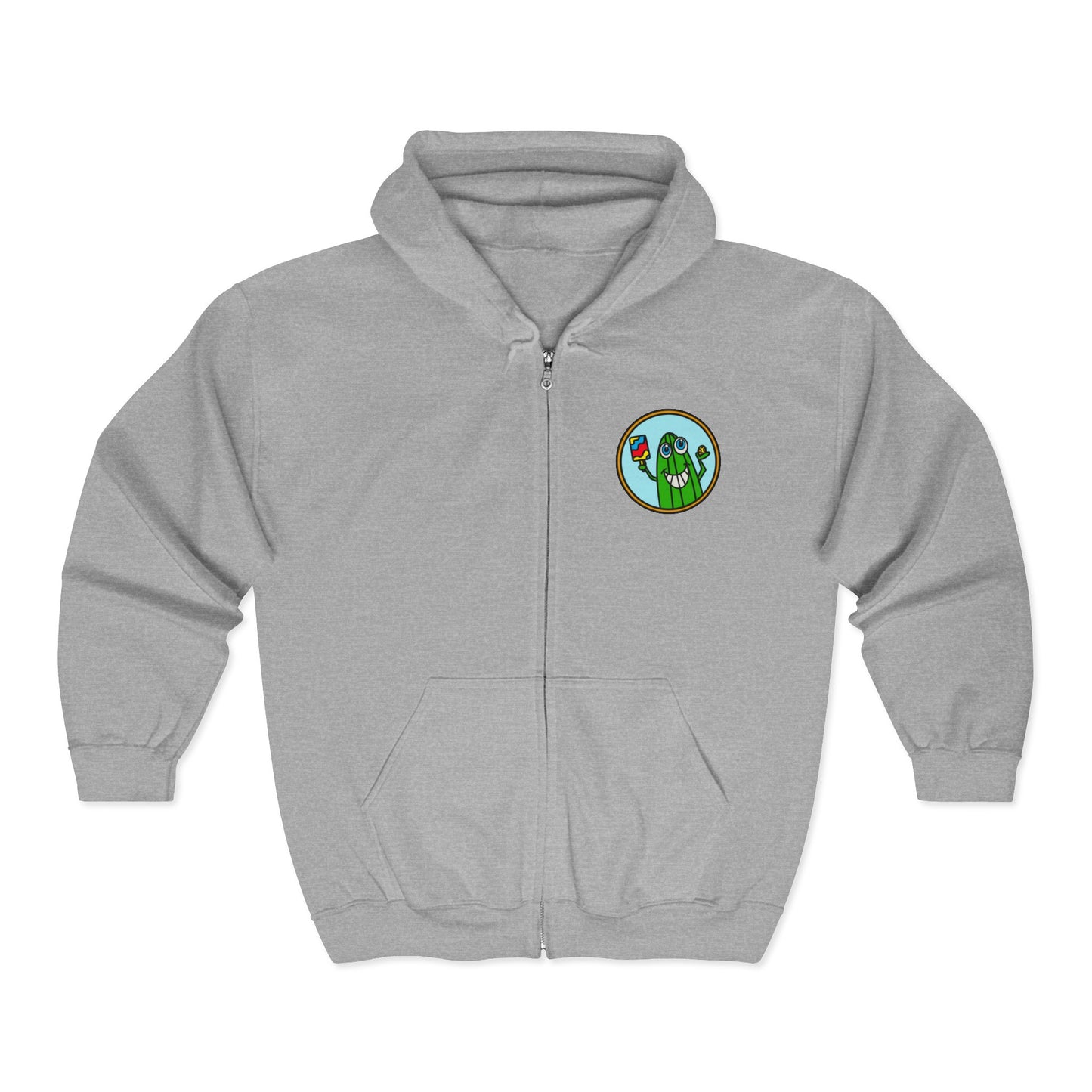 Pickleball The Bacon Of Sports Unisex Heavy Blend™ Full Zip Hooded Sweatshirt