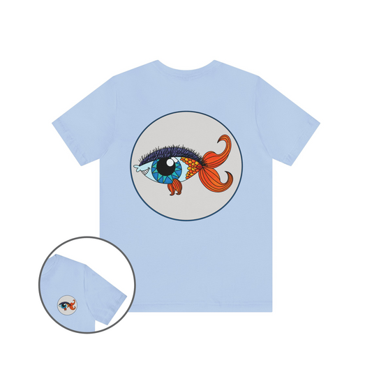 Eyeball Fish T-Shirt Unisex Jersey Short Sleeve Tee