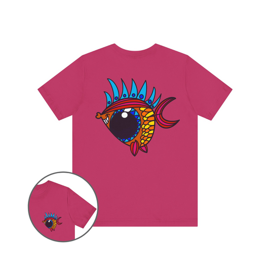 Weird Eyeball Fish Unisex Jersey Short Sleeve Tee